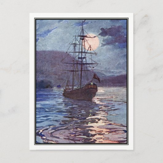 De Jolly Roger van Alice B. Woodward Briefkaart (Voorkant)