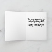 De Jong Geen Verjaardag Kaart meer (Binnen)