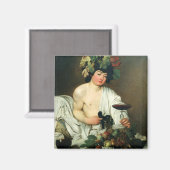 De jonge Bacchus, Caravaggio Magneet (Voorkant / Achterkant)