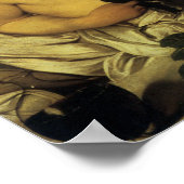 De jonge Bacchus Poster (Hoek)