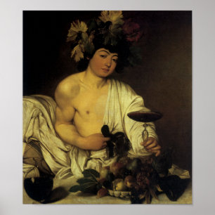 De jonge Bacchus Poster
