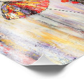 De jonge ballerina foto afdruk (Hoek)