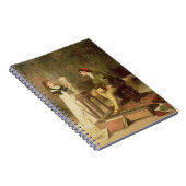De Jonge Beeldhouwster (olieverf op doek) Notitieboek (Rechterzijde)