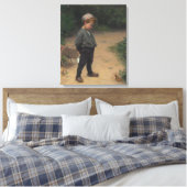 De Jonge Bioloog (door Paul Peel) Canvas Afdruk (Insitu (Slaapkamer))