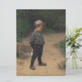 De Jonge Bioloog (door Paul Peel) Kaart (Staand voorkant)