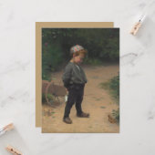 De Jonge Bioloog (door Paul Peel) Kaart (Voorkant / Achterkant in situ)