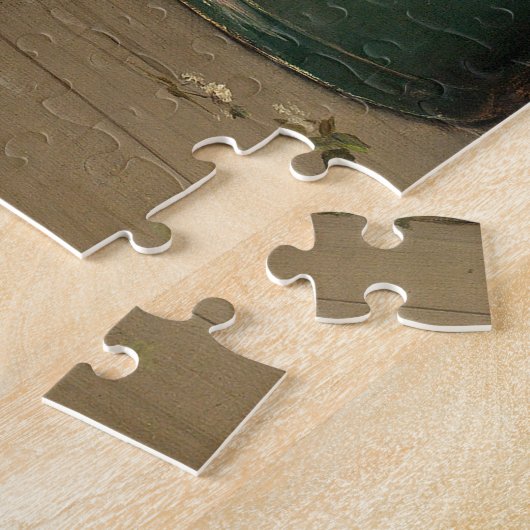 De jonge bloemist (Carl Zewy) Legpuzzel (Zijkant)
