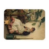 De jonge bloemist (Carl Zewy) Magneet (Horizontaal)