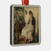 De jonge bloemist (Carl Zewy) Metalen Ornament (Rechts)