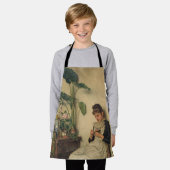 De jonge bloemist (Carl Zewy) Schort (Gedragen)
