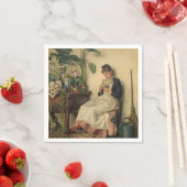 De jonge bloemist (Carl Zewy) Servet (Insitu)