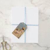 De jonge botanicus (door Paul Peel) Cadeaulabel (Met Touw)