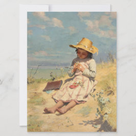 De jonge botanicus (door Paul Peel) Kaart