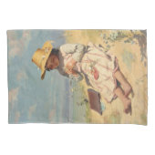 De jonge botanicus (door Paul Peel) Kussensloop (Voorkant-Links)