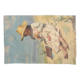 De jonge botanicus (door Paul Peel) Kussensloop