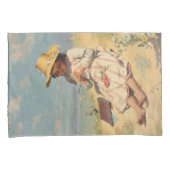 De jonge botanicus (door Paul Peel) Kussensloop (Voorkant-Rechts)