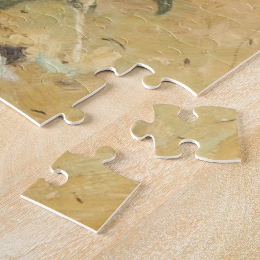 De jonge botanicus (door Paul Peel) Legpuzzel (Zijkant)