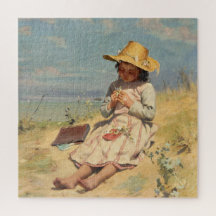 De jonge botanicus (door Paul Peel)