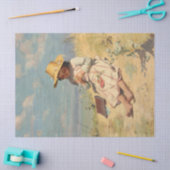 De jonge botanicus (door Paul Peel) Tissuepapier (Craft)