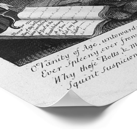 De jonge erfgenaam heeft het recht poster (Hoek)