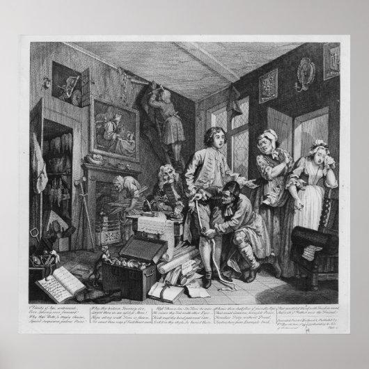 De jonge erfgenaam heeft het recht poster (Voorkant)