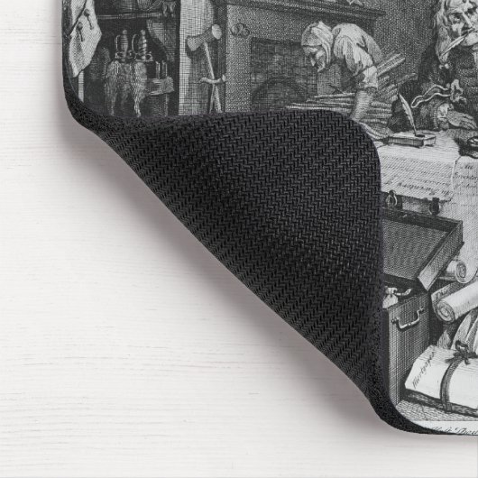 De jonge erfgenaam is in het bezit van muismat (Hoek)