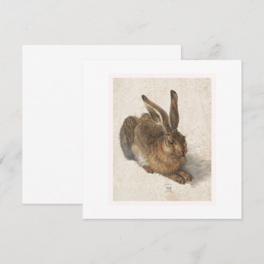 De jonge haas (Voorkant / Achterkant)