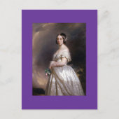 De jonge koningin Victoria Briefkaart (Voorkant)