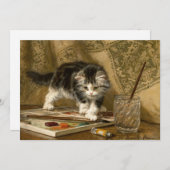 De jonge kunstenaar | Henriëtte Ronner-Knip (Voorkant / Achterkant)