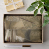 De jonge kunstenaar Henriette Ronner-Knip Tissuepapier (Geschenk)