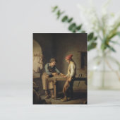 De jonge leerling, vóór 1903 briefkaart (Staand voorkant)