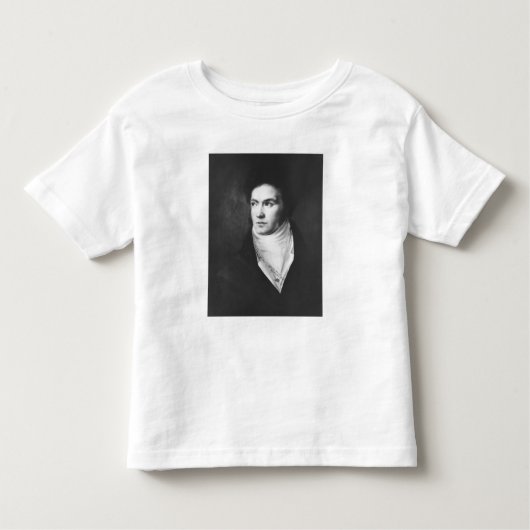 De jonge Ludwig van Beethoven 1806 Kinder Shirts (Voorkant)