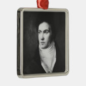 De jonge Ludwig van Beethoven 1806 Metalen Ornament (Rechts)