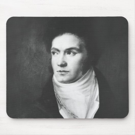 De jonge Ludwig van Beethoven 1806 Muismat (Voorkant)
