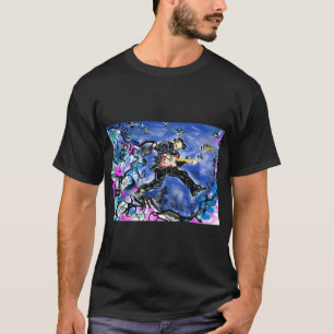 De jonge man en de diepe zee t-shirt
