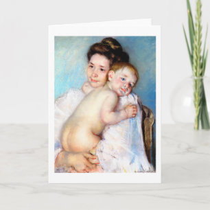 De jonge moeder, Cassatt Kaart