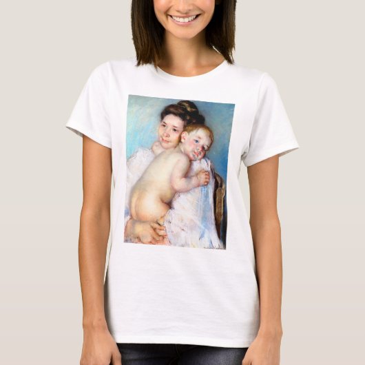 De jonge moeder, Cassatt T-shirt (Voorkant)