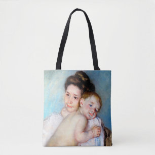 De jonge moeder, Cassatt Tote Bag