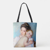 De jonge moeder, Cassatt Tote Bag (Achterkant)
