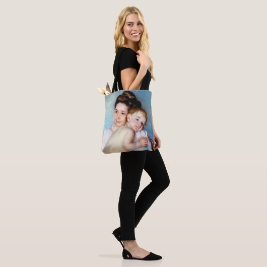 De jonge moeder, Cassatt Tote Bag (Op model)