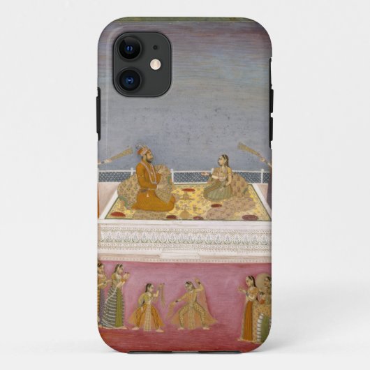 De jonge Mughal Emperor Muhammad Shah in een zee Case-Mate iPhone Case (Achterkant)