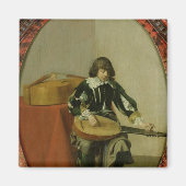 De jonge musicus magneet (Voorkant)