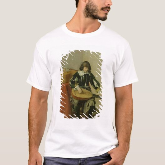 De jonge musicus t-shirt (Voorkant)
