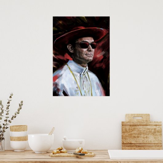 De jonge paus poster (Keuken)