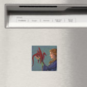 De jonge rode draak magneet (Insitu (Vaatwasser))