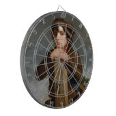 De jonge rondweg (door James Henry Beard) Dartbord (Voorkant Links)