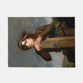 De jonge rondweg (door James Henry Beard) Deurmat