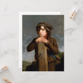 De jonge rondweg (door James Henry Beard) Kaart (Voorkant / Achterkant in situ)