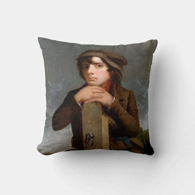 De jonge rondweg (door James Henry Beard) Kussen (Voorkant)