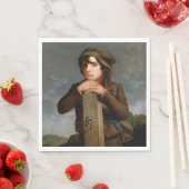 De jonge rondweg (door James Henry Beard) Servet (Insitu)